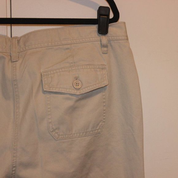 J. Crew  Khaki City Fit Wide Leg Pants Women Size 14 - Picture 11 of 13